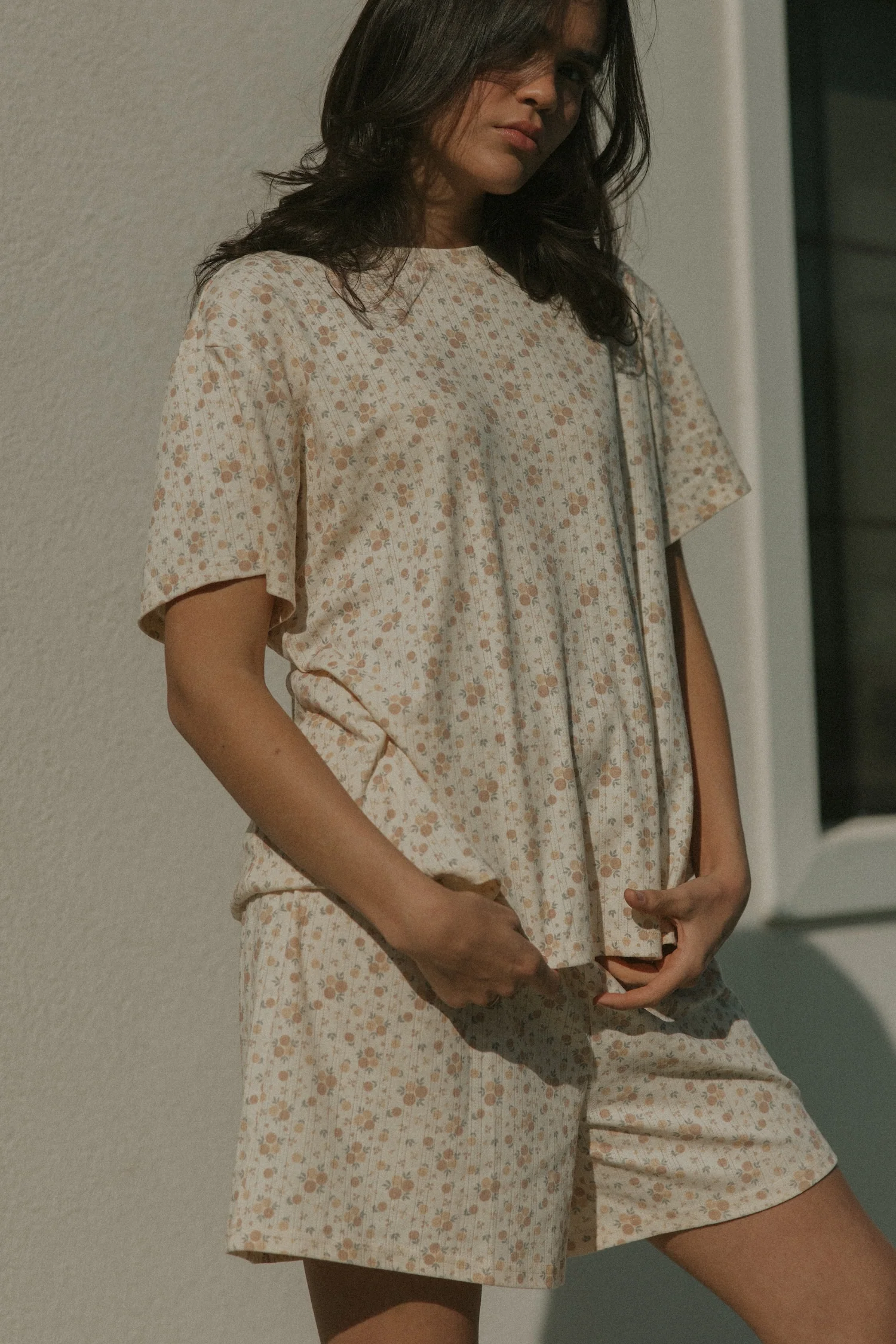 Juliet Top in Marigold | Floral Oversized T-Shirt - Image 3