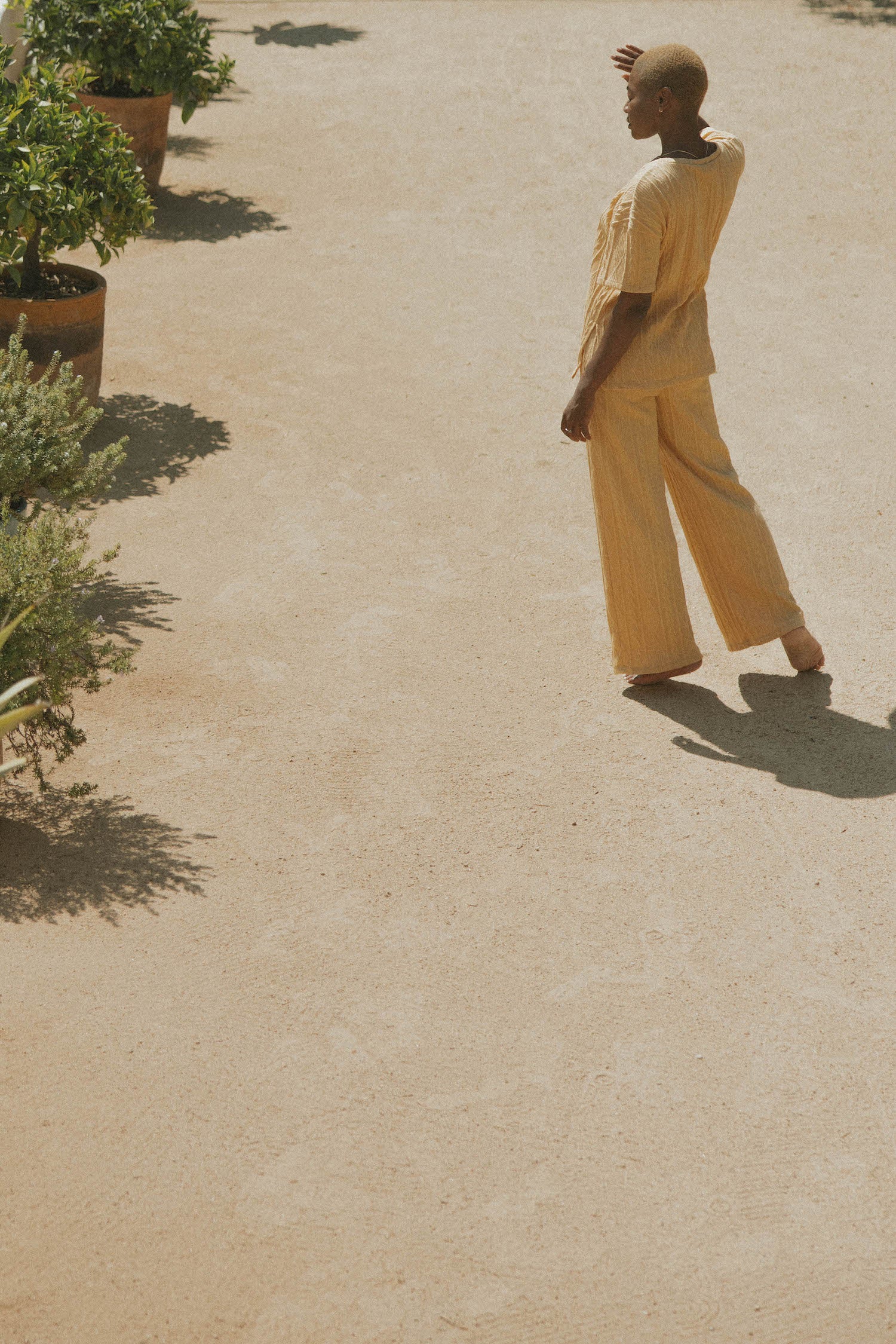 Cielo Cable Knit Pant | Sunshine - Image 6