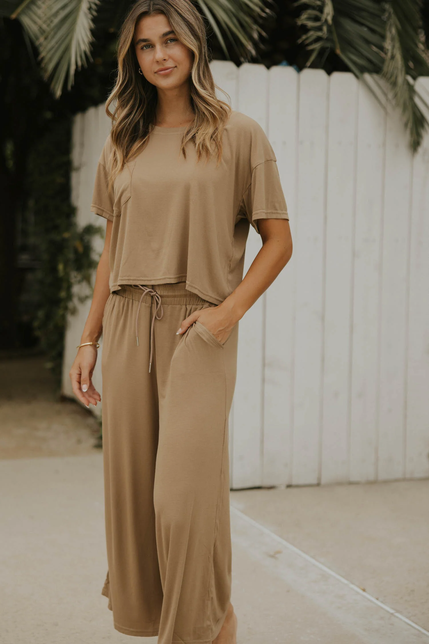 Luna Bamboo Sleep Pant | Toffee - Image 4
