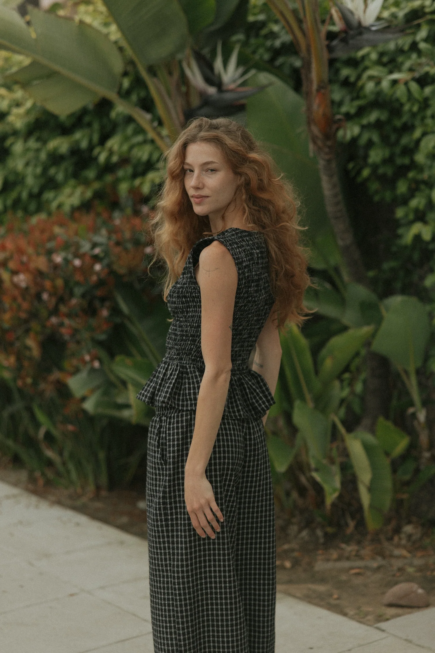 Nova Top in Obsidian | Black Ruffle Top - Image 6
